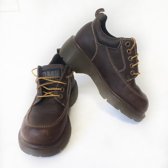 Dr. Martens Shoes - Dr Marten leather 5 eyelet lace up shoe brown 5
